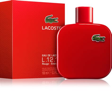 eau de Lacoste rouge